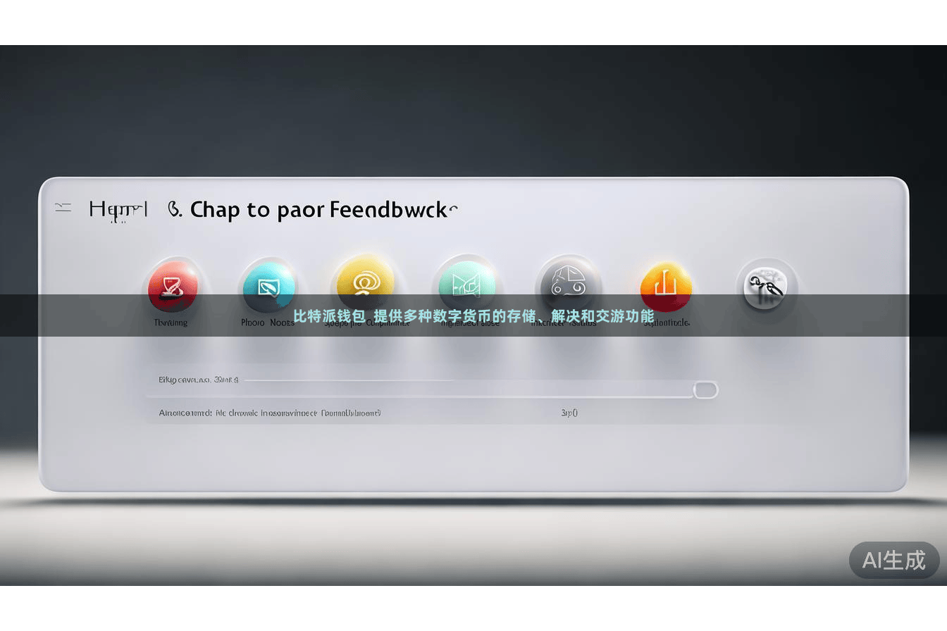 比特派钱包 提供多种数字货币的存储、解决和交游功能