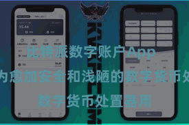 比特派数字账户App  使其成为愈加安全和浅陋的数字货币处置器用