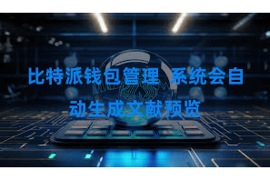 比特派钱包管理  系统会自动生成文献预览