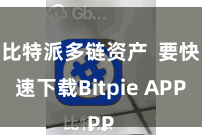 比特派多链资产  要快速下载Bitpie APP