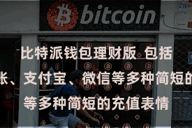 比特派钱包理财版  包括银行卡转账、支付宝、微信等多种简短的充值表情