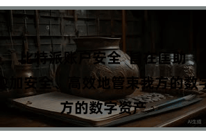 比特派账户安全  旨在匡助用户愈加安全、高效地管束我方的数字资产
