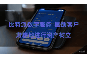 比特派数字服务  匡助客户肃穆地进行资产树立